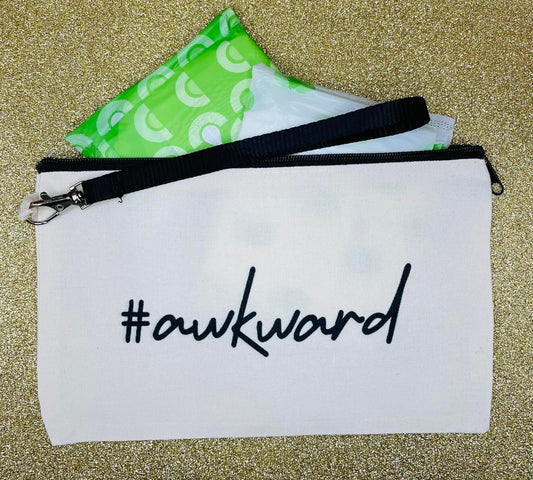 #AWKWARD Feminine Product Carry Bag